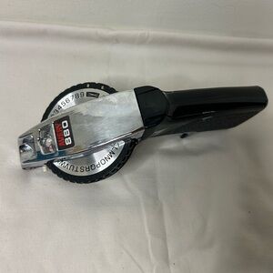 Vintage Label Maker Avery 880 Black & Chrome 3/8 & 1/2